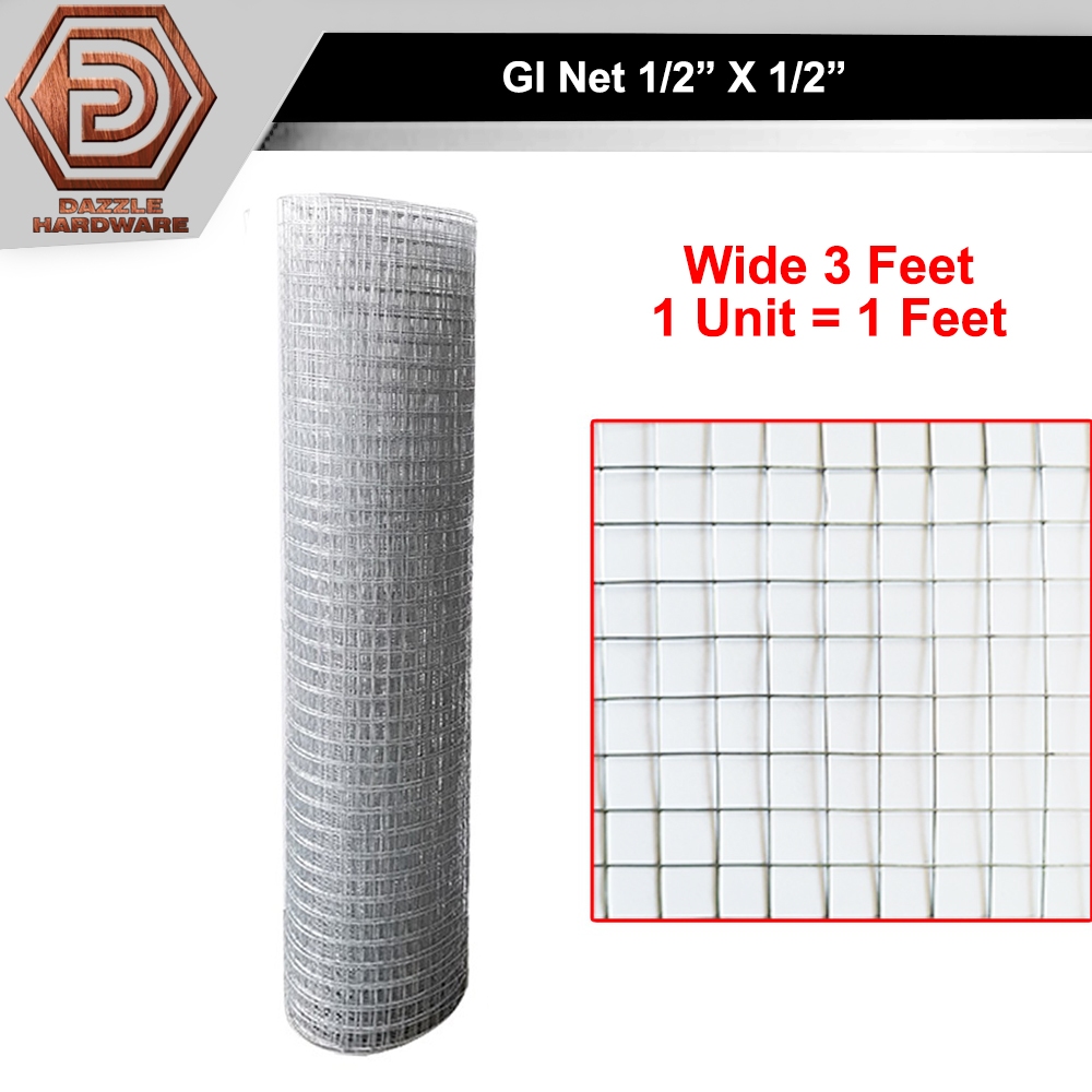 [ 1 unit = 1 feet ] Gi wire net 1/2