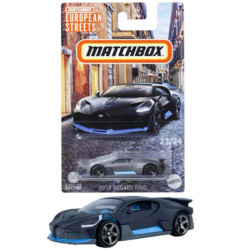 Matchbox European Street Series 2 - Bugatti Divo | Shopee Malaysia
