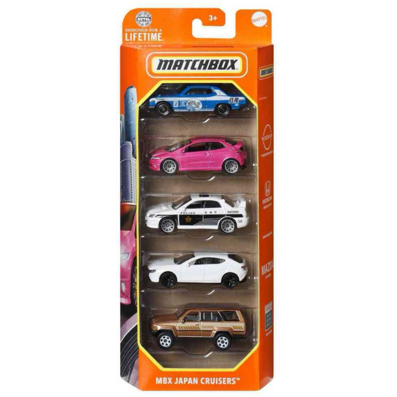 [To Choose] Matchbox MBX 2024 5-Pack MBX Japan Cruisers (Loose ...