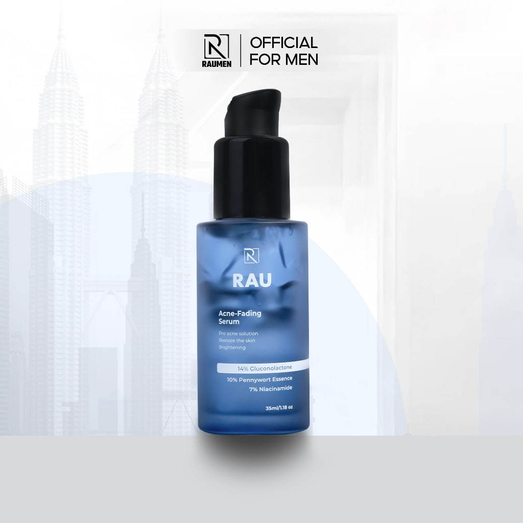 RAU MEN ACNE FADING SERUM RAUMEN SERUM FOR DARK SPOTS & RESTORE SKIN ...