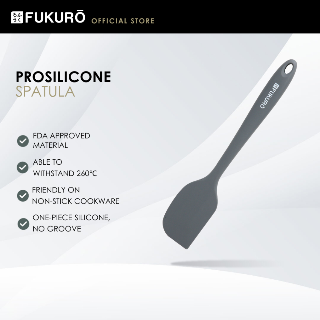 Fukuro Pro High Heat-Resistant Silicone Spatula (10.5