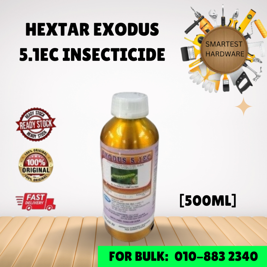 Hextar Exodus 5.1EC Insecticide/ Benzoylurea/ Racun Serangga/ Racun ...