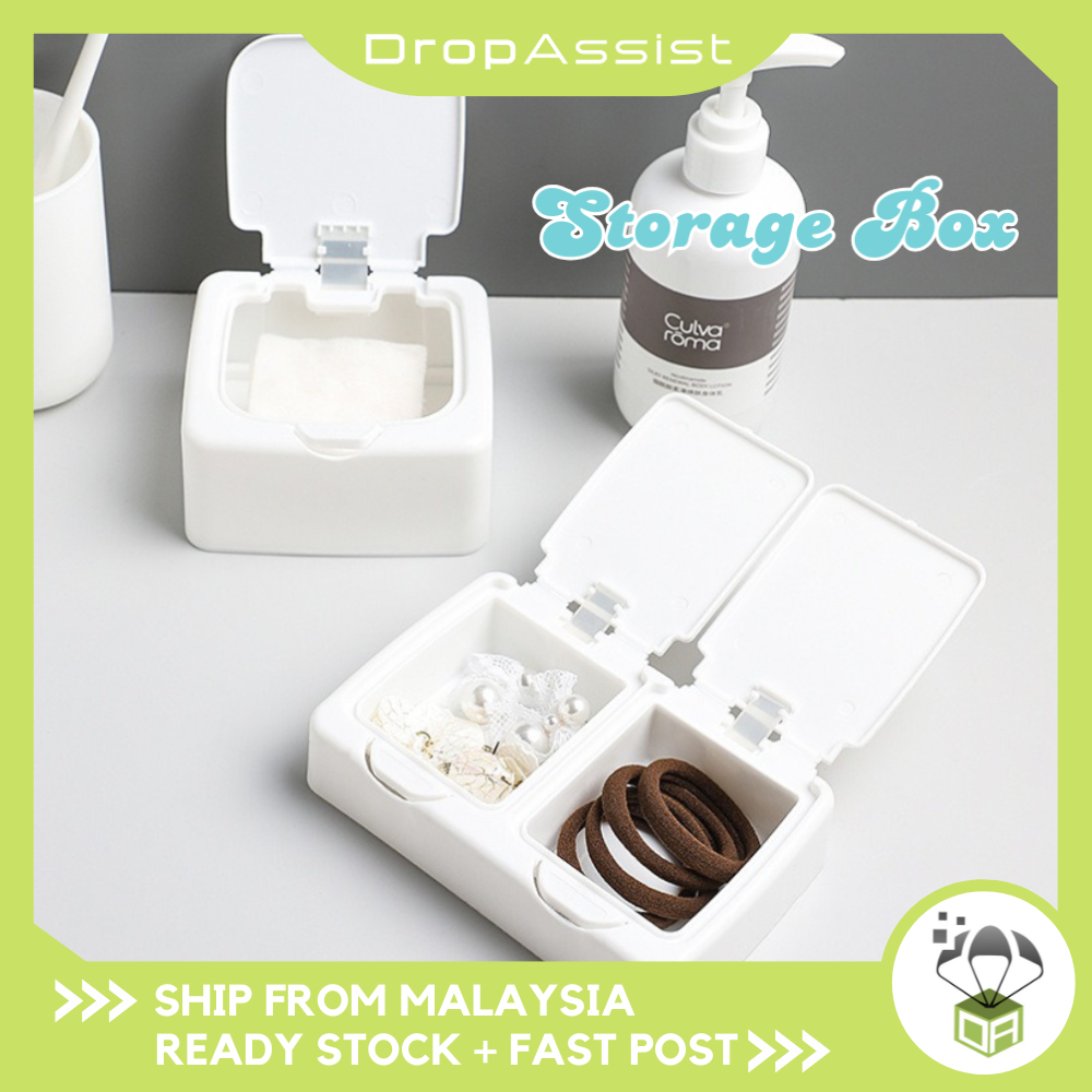 DROPASSIST 2019 Desktop Mini Pop-Up Storage Box Cotton Swab With Lid ...
