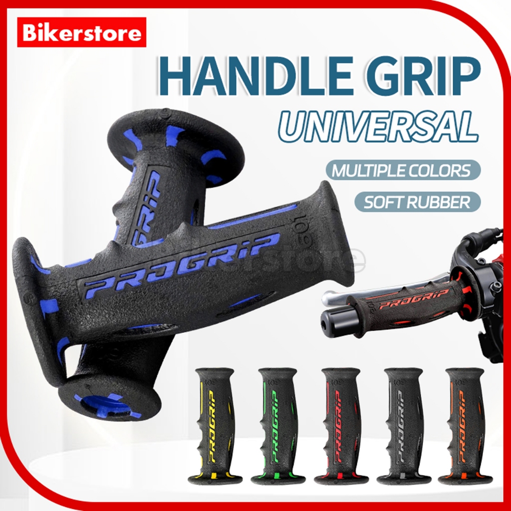 Progrip 797 Handlebar Grips – Red, 22mm – For Moto Cross, Enduro, Supermoto, MX Bikes