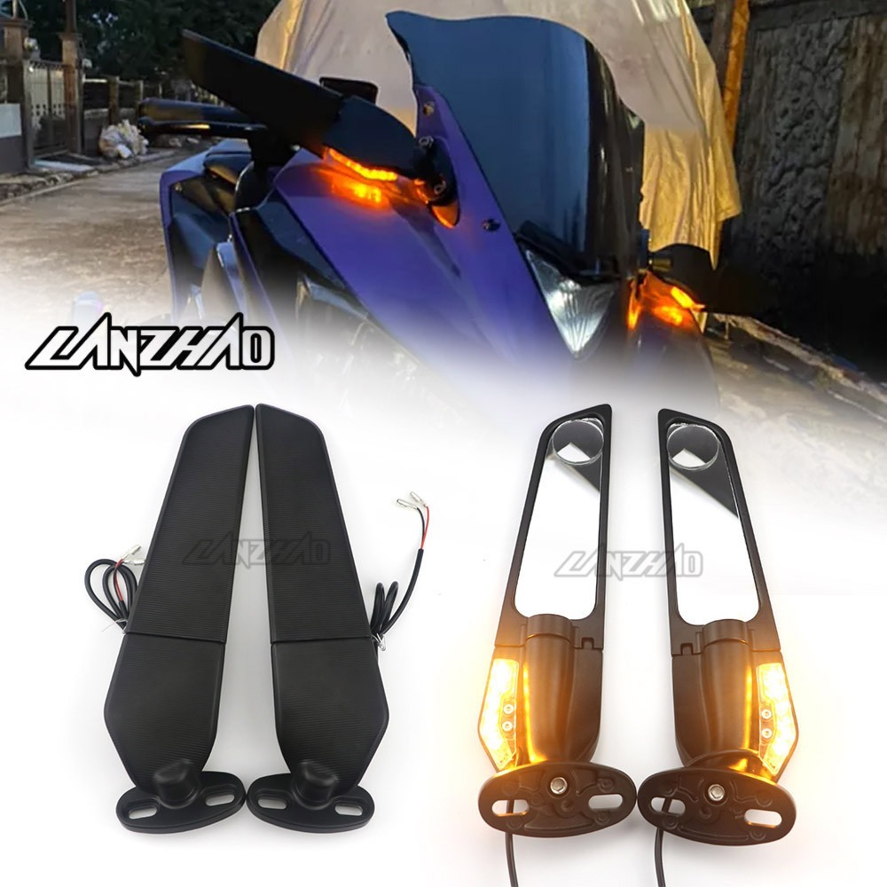 Side Mirror Kawasaki Ninja Honda CBR Yamaha R15 R25 V2 R3 R6 R1 ZX10R ...