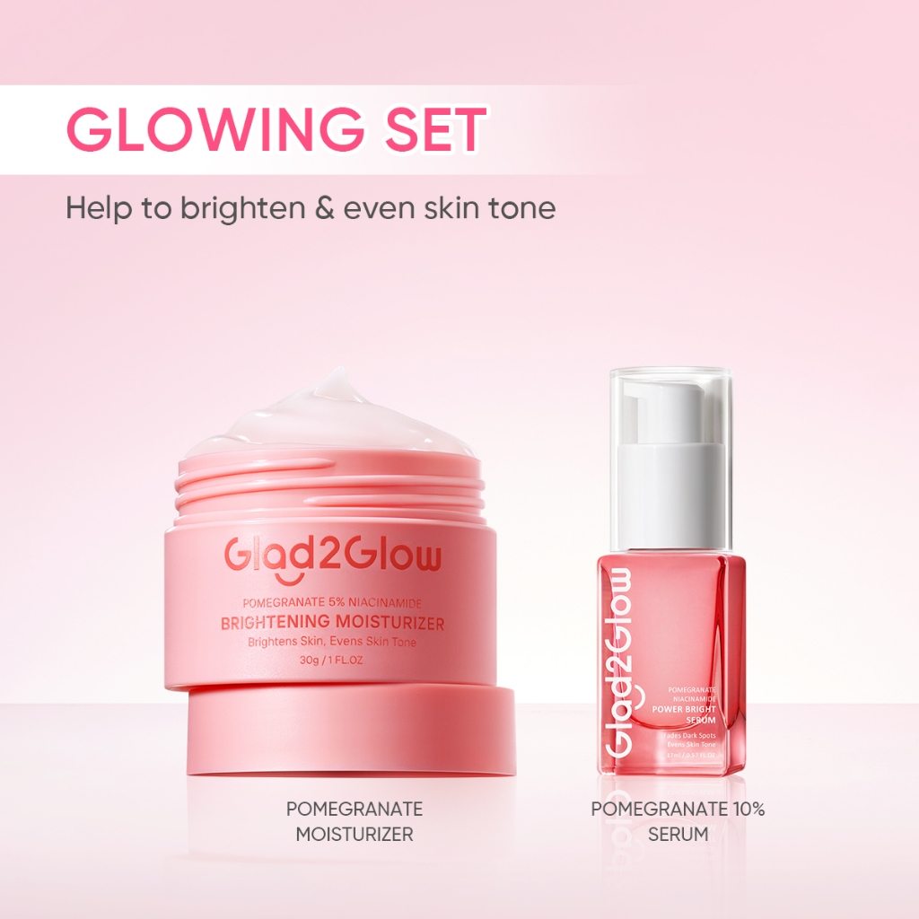  Live Extra 25 Glad2Glow Pomegranate Niacinamide Brightening 