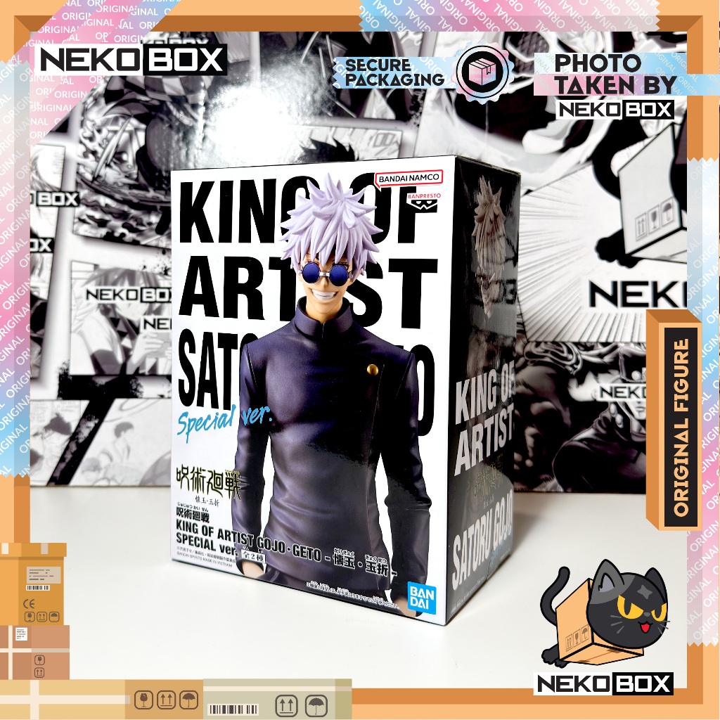 Original Japan Anime Figure Jujutsu Kaisen King Of Artist Gojo satoru ...