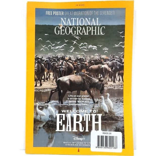 National Geographic Magazine December 2021 [Used] | Shopee Malaysia