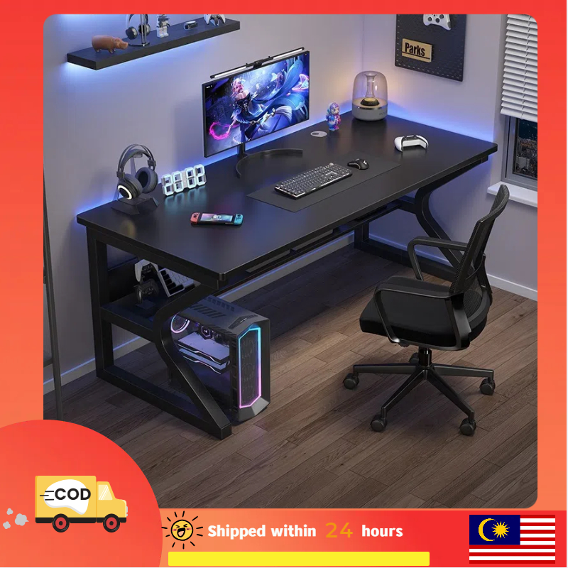 Computer desk, desktop, home bedroom desk, writing desk, carbon fiber ...