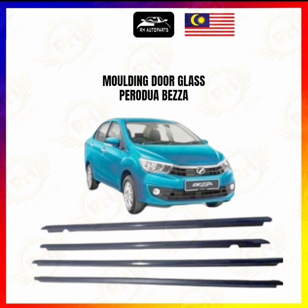 Perodua Bezza Door Glass Moulding Perodua Bezza Lining Rubber Outer ...