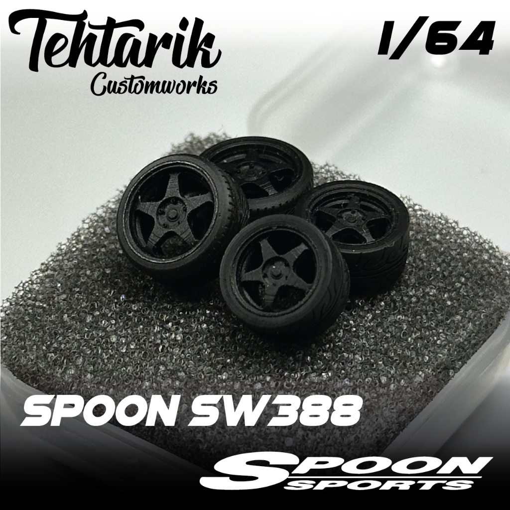 Spoon SW388 Resin Rims 1:64 Scale 9mm 10mm | Shopee Malaysia