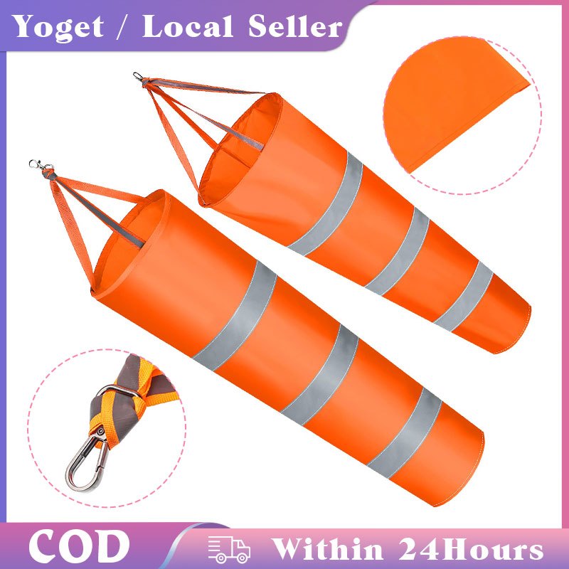 1/1.5m Airport Windsocks Measurement Sock Bag / Reflective Windsock ...