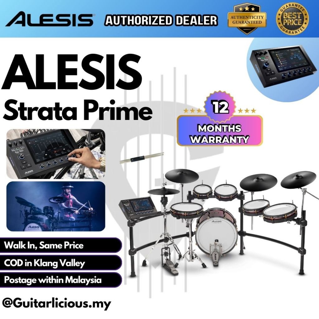 Alesis Strata Prime Electronic Drum Kit | Shopee Malaysia