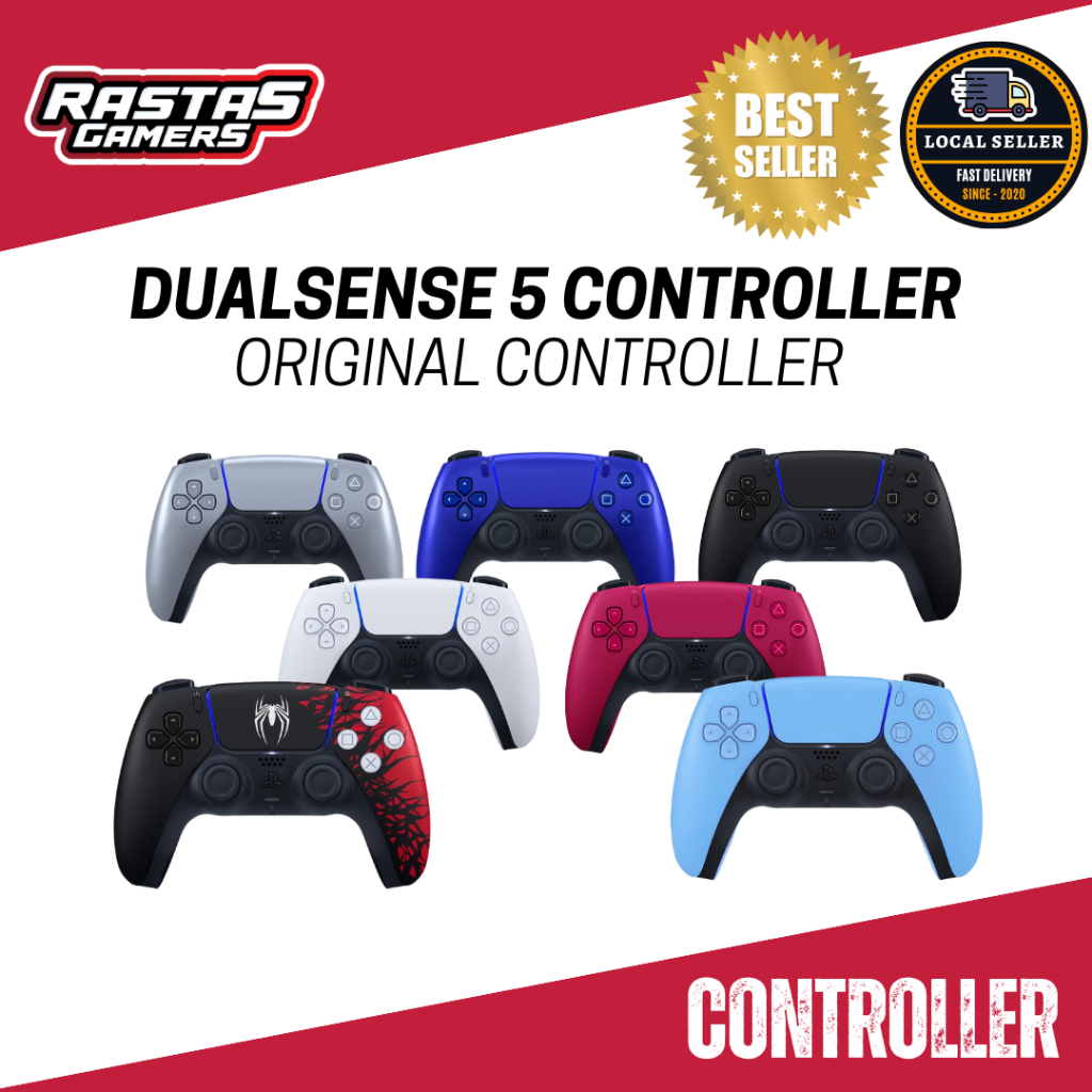 (USED) PS5 Original Sony Dualsense 5 Wireless Controller NOBOX | Shopee ...
