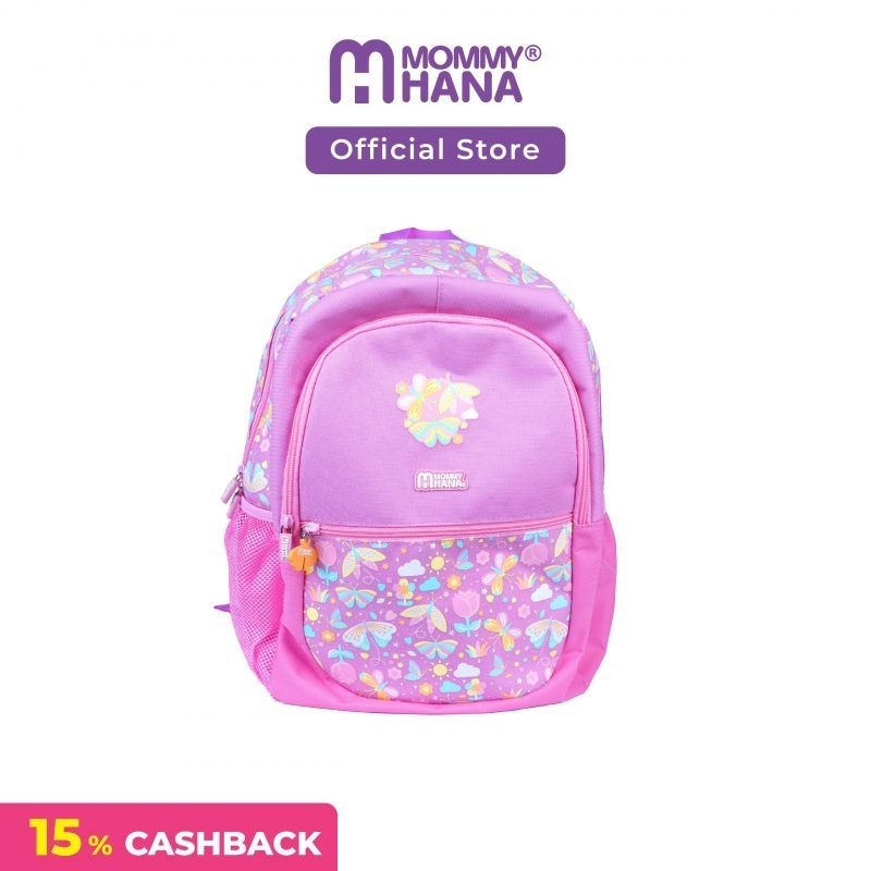 Mommyhana Beg Sekolah Ergonomik/Kalis Air 20% lebih ringan by