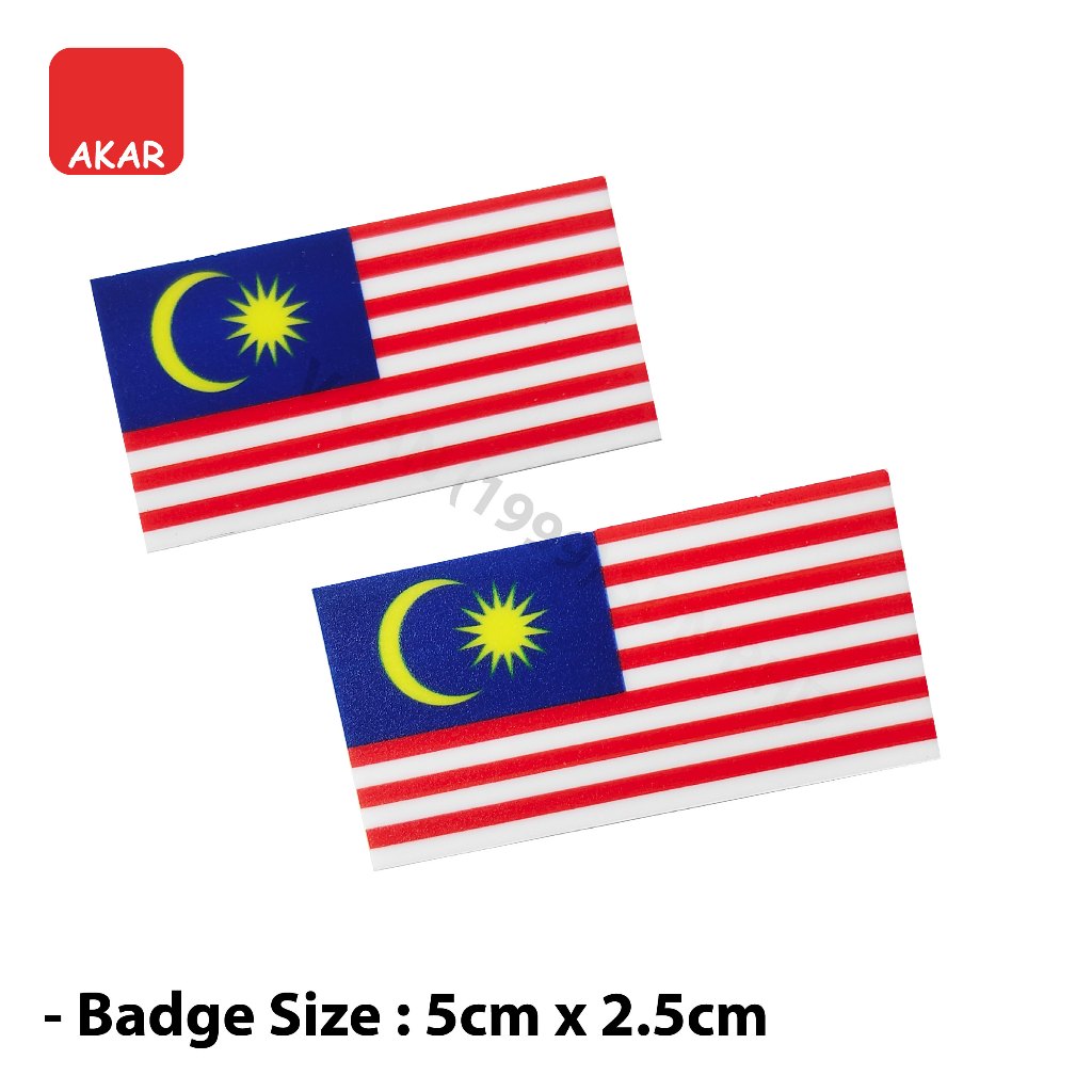 Lencana Jalur Gemilang untuk Baju Sekolah (1 pcs) – Malaysia Badge ...