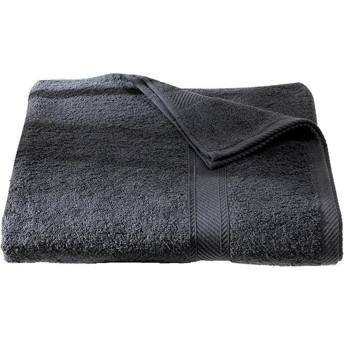 Tuala Luxary Hotel Bath Towel 600g GREY 27X54 INCH soft cotton/470g ...