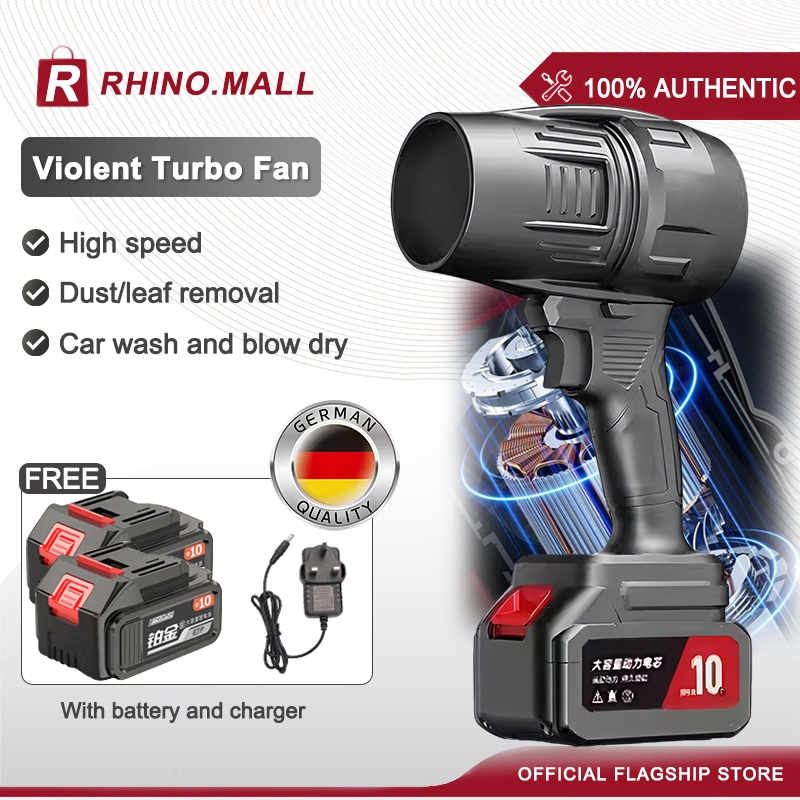 21V Turbostorm Handheld Hurricane Snow Blower Dust Blower Car Blower ...