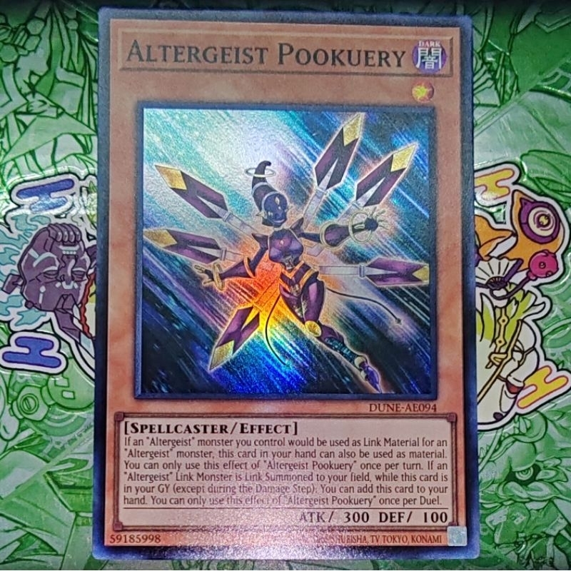 YUGIOH DUNE-AE094 Altergeist Pookuery[SR] | Shopee Malaysia