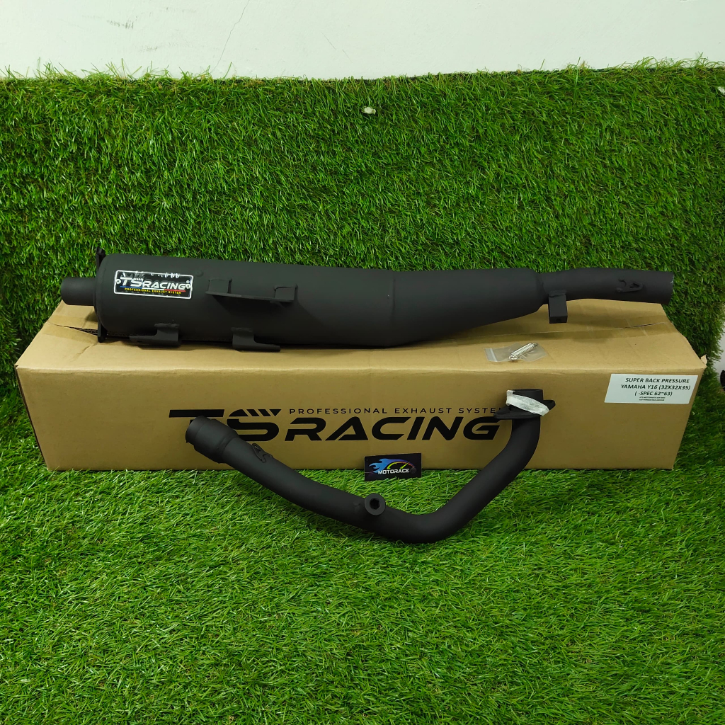 TS RACING EXHAUST PIPE Y16ZR YAMAHA Y16 BACK PRESSURE 28X32X32 32X32X35 ...