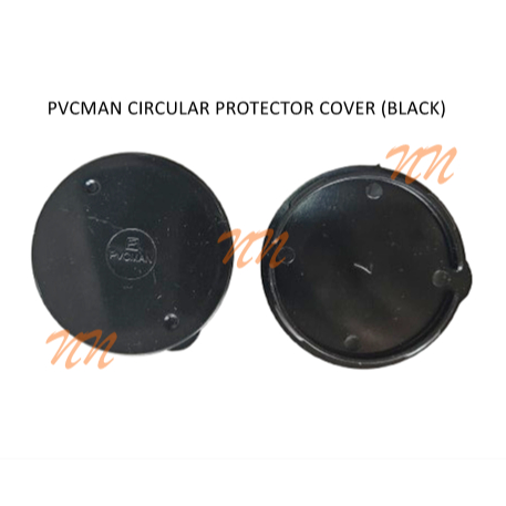 PVCMAN CIRCULAR PROTECTOR COVER LIP COVER BLACK | Shopee Malaysia