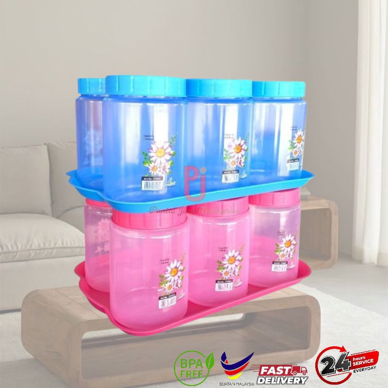 1000ml Apple Lady BPA Free Bekas Kuih Raya Set / Bekas Raya Set ...