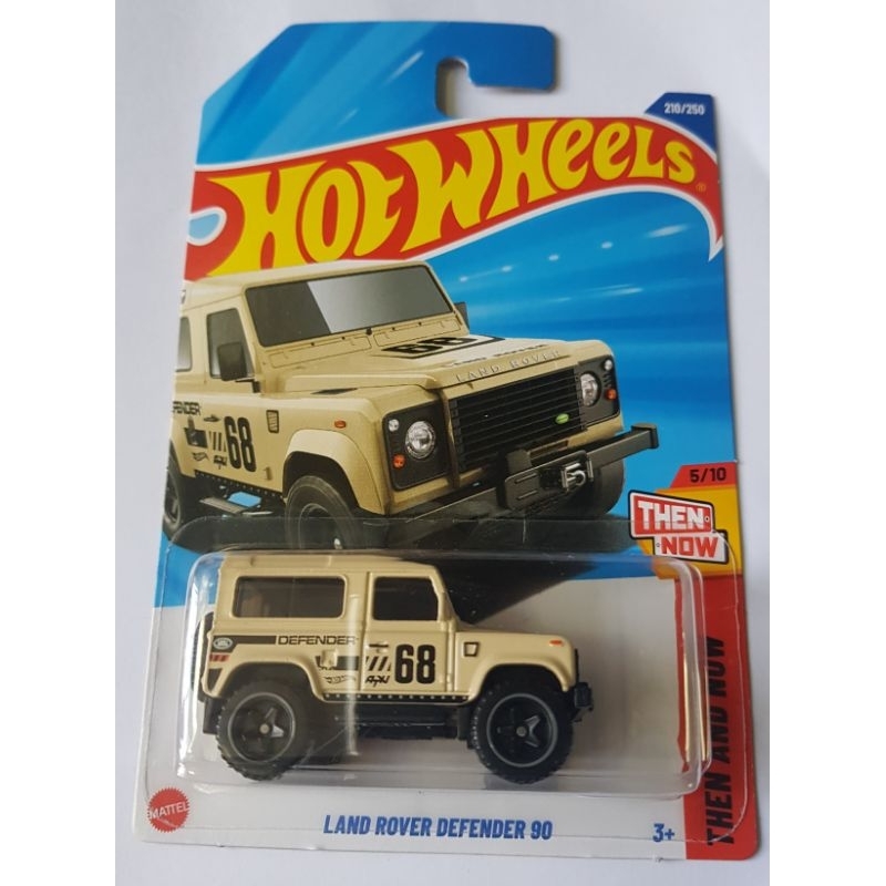 Hotwheels Land Rover Defender 90 Cream 25K | Shopee Malaysia