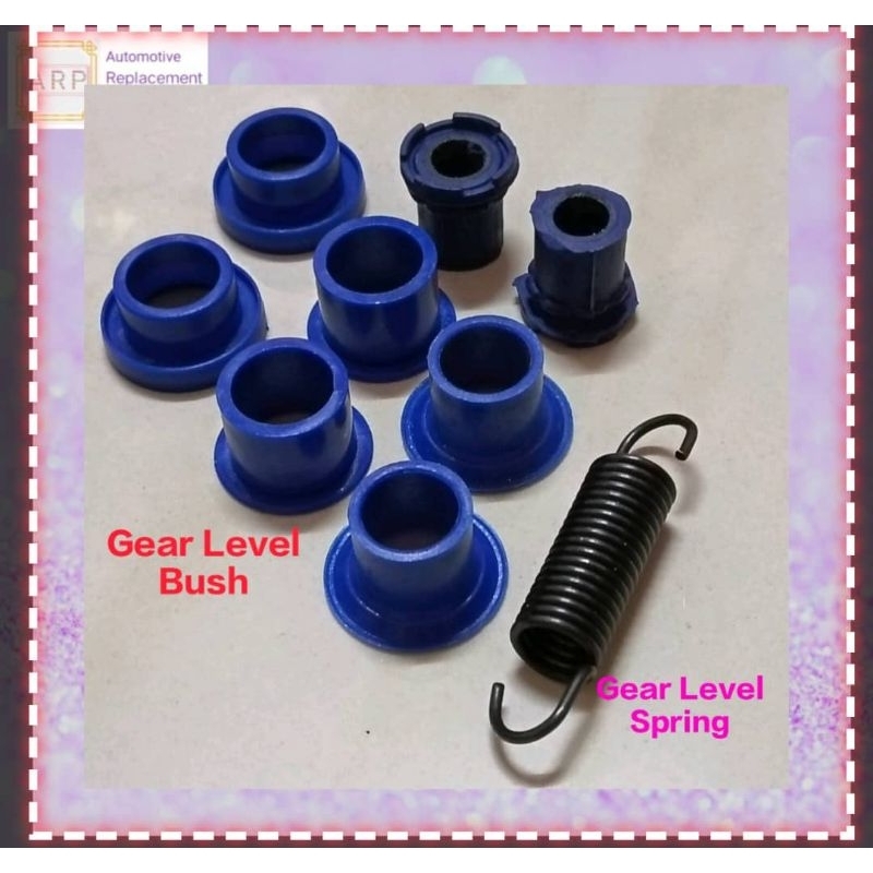 Gear Level Bush Set Blm,Fl,Flx (8pc)(silicon type) & Gear Level Spring ...