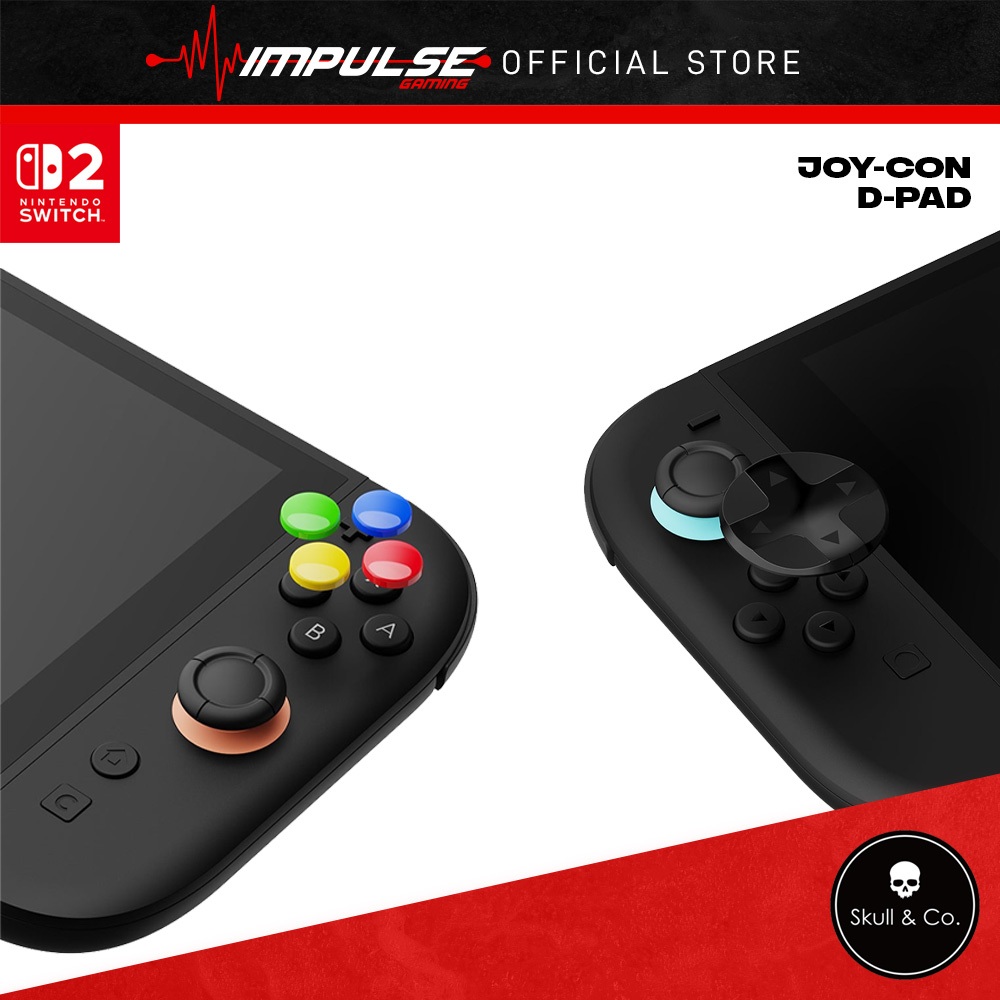 Skull & Co NSW2 Nintendo Switch 2 D-Pad Series - (Neon, SFC) | Shopee ...