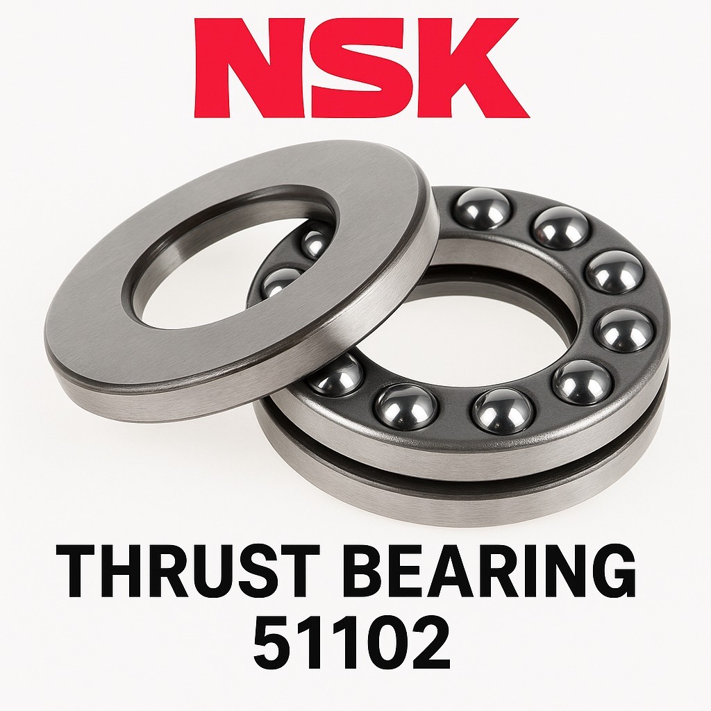 NSK THRUST BEARING 51102 : d:15mm x de:16mm x D:28mm x H:9mm ( JAPAN ...