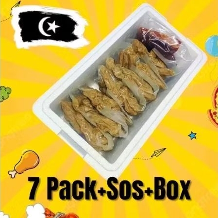 Keropok Losong Baby + Sos (7 Free Icebox. Pilih/Tekan Variasi Icebox ...