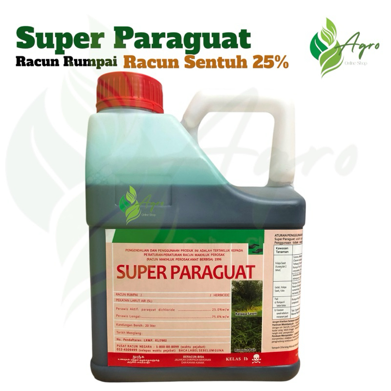 4L Racun sentuh 25%|Racun Lalang&Rumput | Shopee Malaysia