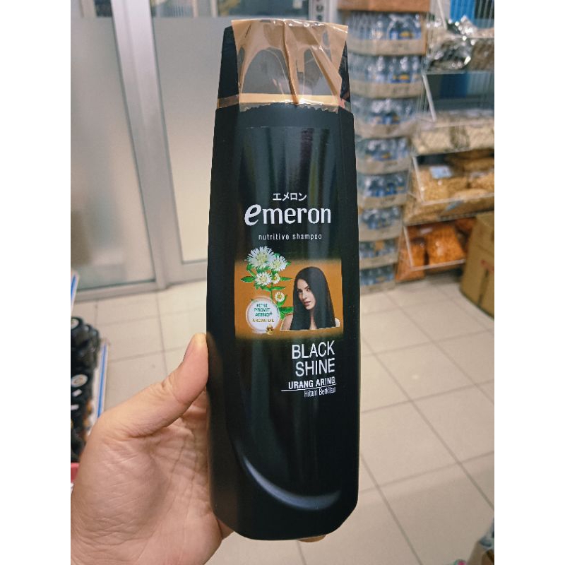 Emeron Shampoo 340ml hitam | Shopee Malaysia