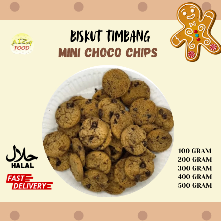 Mini Cookies - HS Mini Choco Chips | Shopee Malaysia