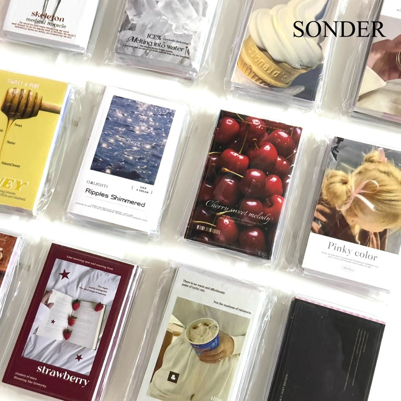 sonder | Sealing sticker 25pcs 封口贴随心配 | Shopee Malaysia