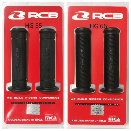RCB Universal Rubber Handle Grip HG66 HG55 ORIGINAL Racing Boy Bar End ...