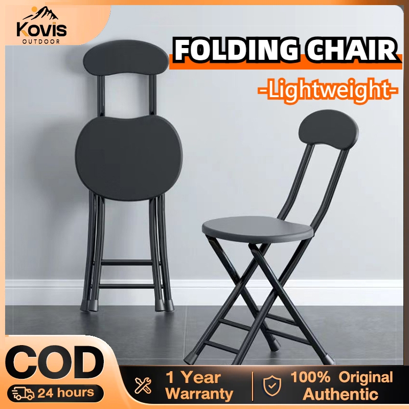 【Kovis】Folding chair/domestic dining chair stool back chair/simple ...