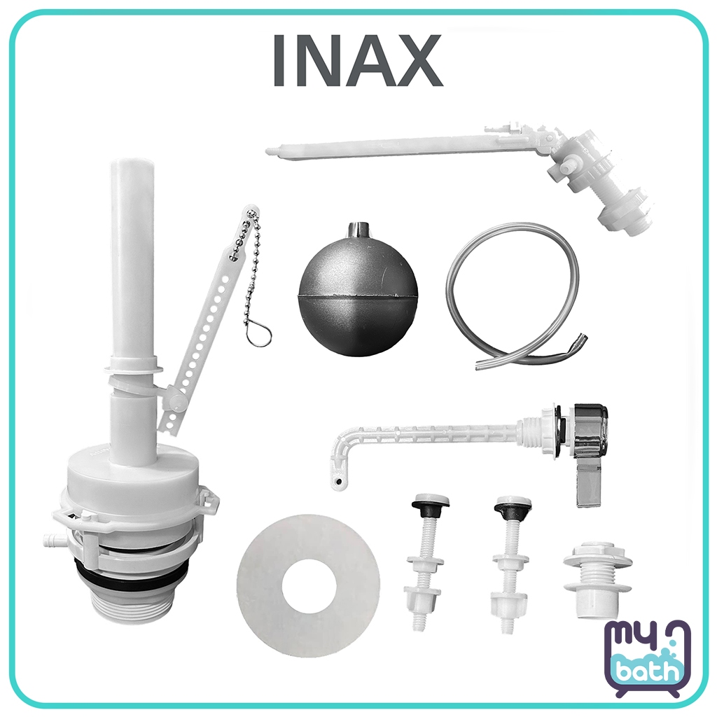 Inax Replacement Toilet Cistern Fittings for Model TF-511FI | Shopee ...