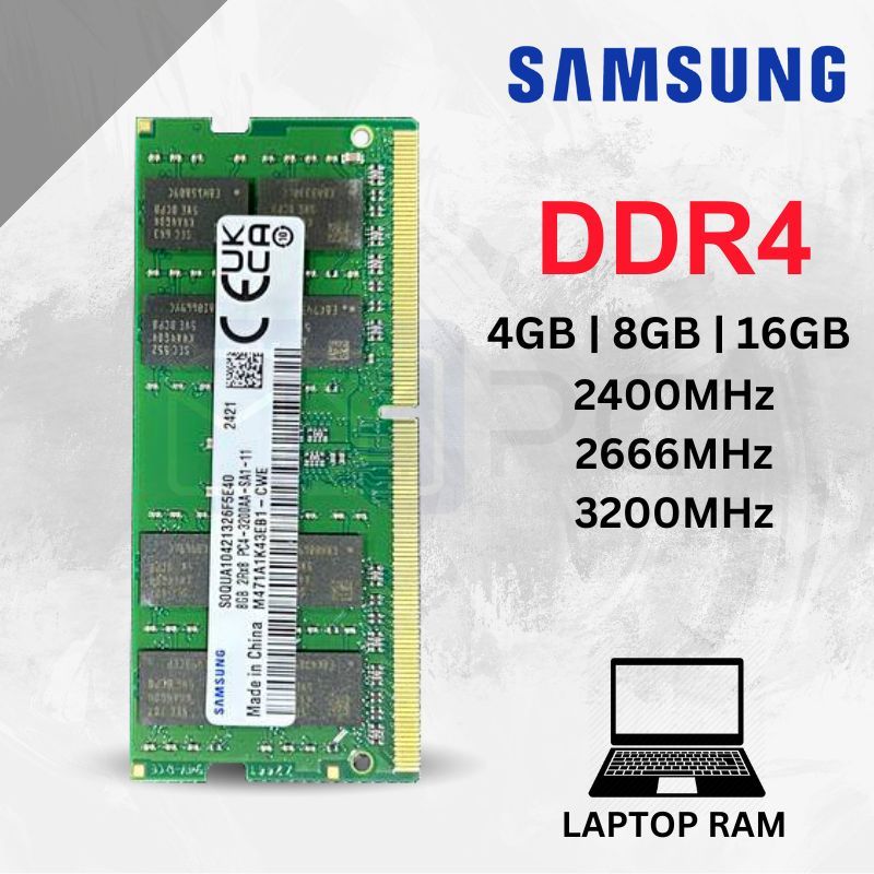 *Local Stock DDR4 Samsung RAM Laptop 2400 2666 3200MHz 4GB 8GB 16GB ...