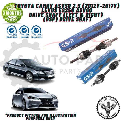 TOYOTA CAMRY ASV50 2.5 / LEXUS ES250 ASV60 DRIVE SHAFT (LEFT & RIGHT ...