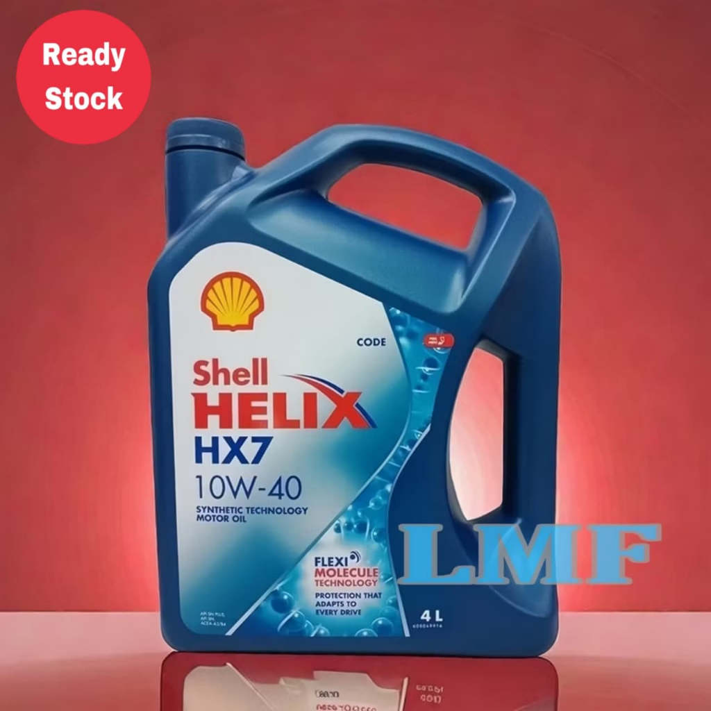 Shell Helix HX7 10W40 (4 Liter) Semi Synthetic Engine Oil HongKong ...