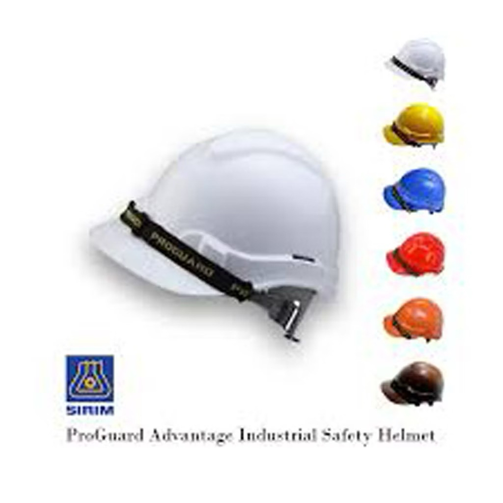 Topi Keledar Keselamatan PROGUARD Safety Helmet SIRIM Topi Kerja Worker ...