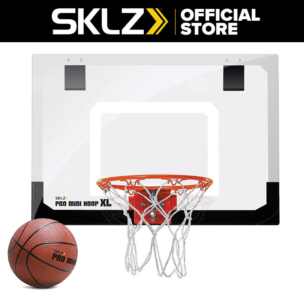 SKLZ Pro Mini Hoop XL | Pro Grade Shatterproof Backboard and Breakaway ...