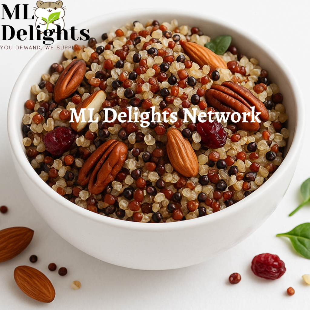WHOLESALE Organic Tricolor Mix / White Quinoa | Complete Plant Protein ...