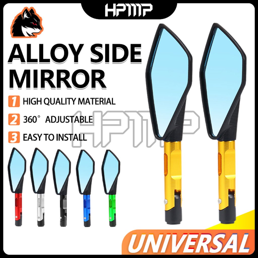 LC135 Y15 Y16 Universal Rear View Mirror Side Mirror CNC Alloy Anti ...