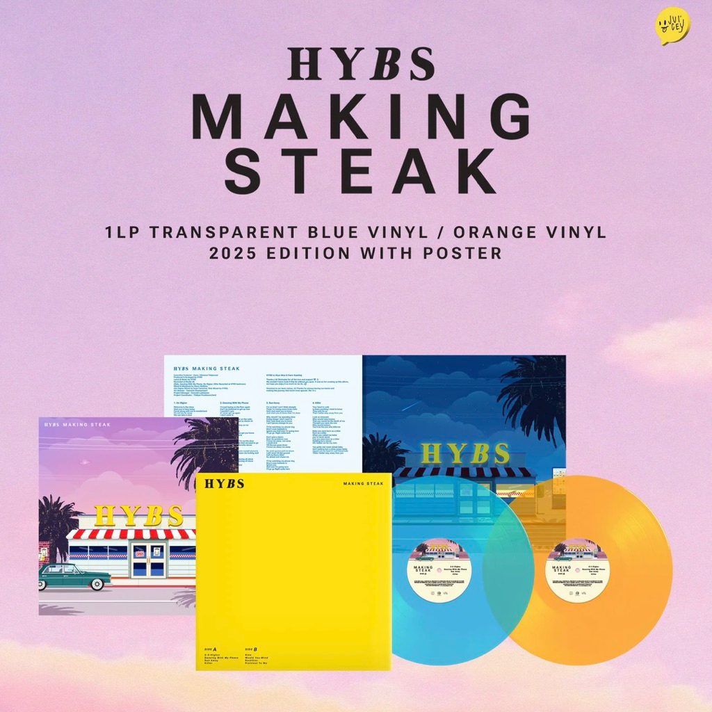HYBS - Making Steak (Brand New 2025 Edition Colored Vinyl LP With