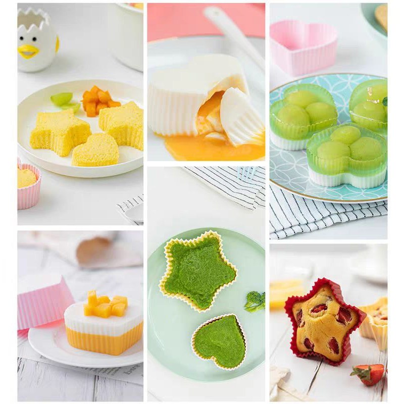 APA Mini Jelly Mould Pudding Maker Plastic Mold Bakeware Dessert Agar ...