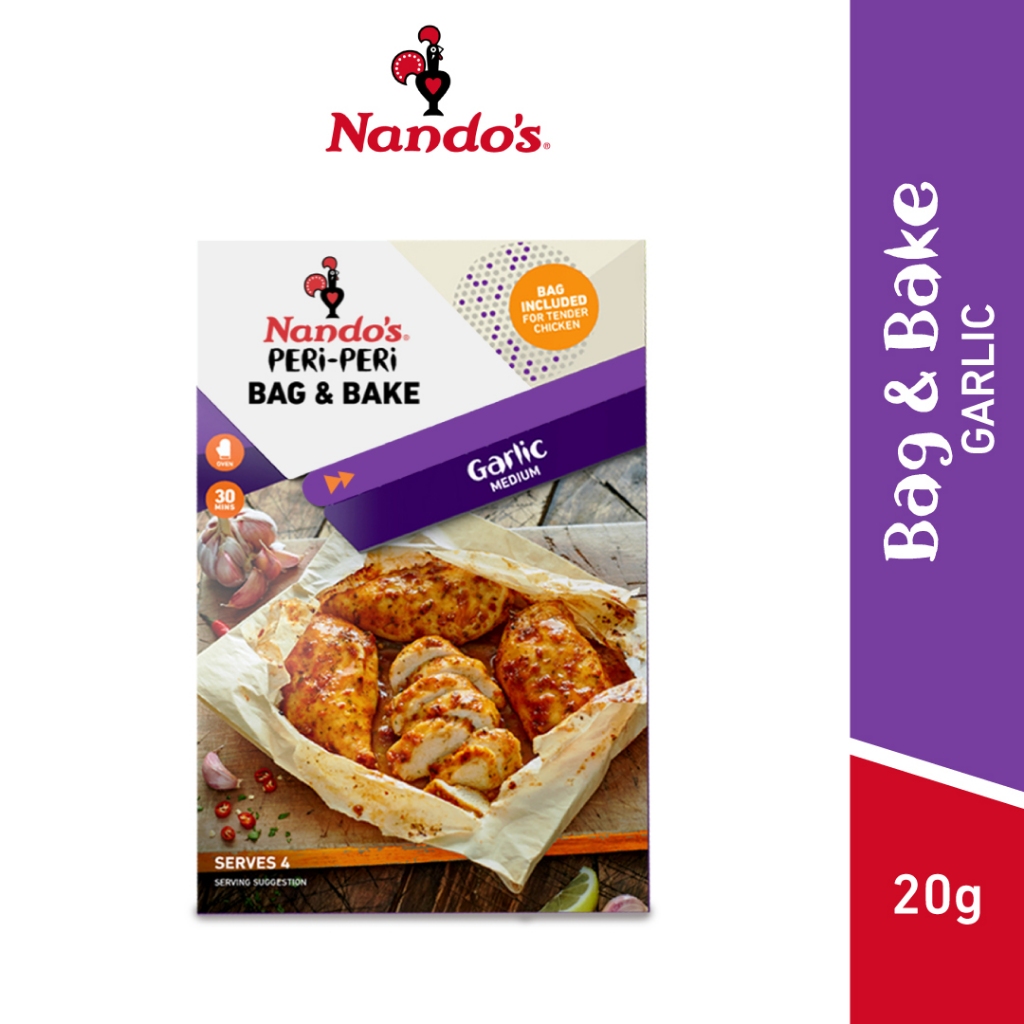 Nando's Garlic Bag & Bake (20g) | Shopee Malaysia