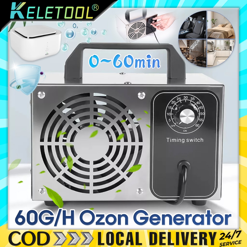 Ozone Generator Machine Ozone Machine Ozonizer 60g O3 Large Area Air ...