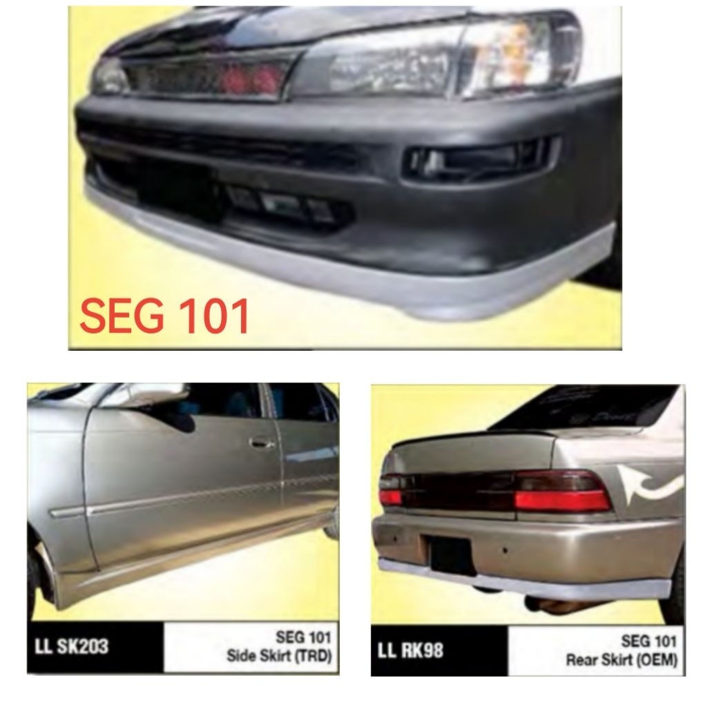 Toyota SEG101 Skirting ( FS95 , SK203 , RK98 ) Fiberglass Material ...